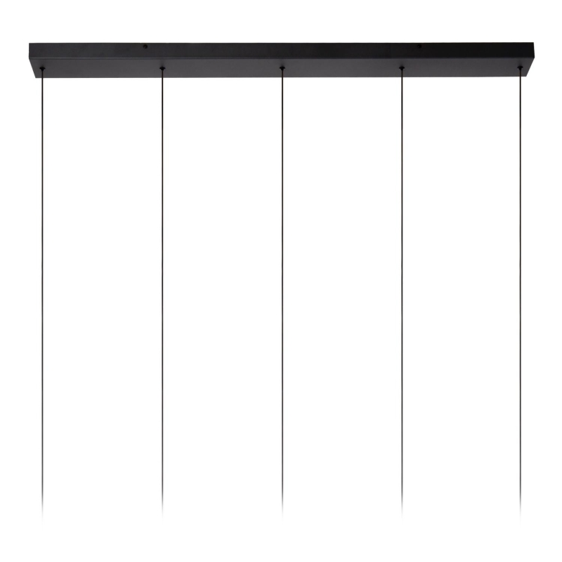 Lucide TAMINO - Pendant light - LED Dim. - 5x5,6W 3000K - Black
